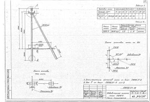 Ответвительная анкерная опора ОА10-9 Ответвительная анкерная опора ОА10-9