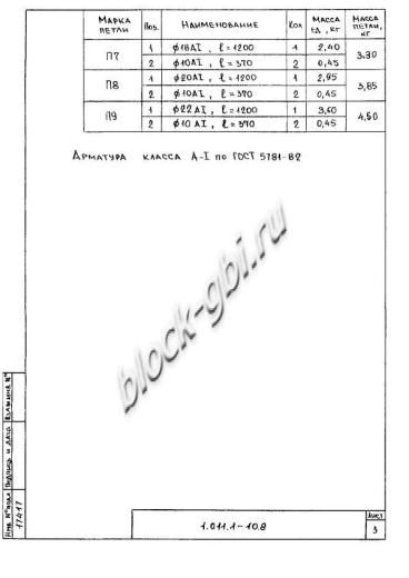 Свая С 280.40-Св.ВП Свая С 280.40-Св.ВП