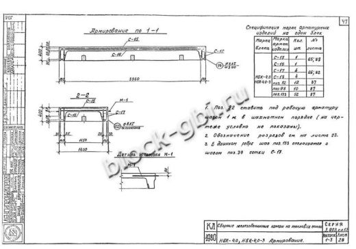 Нижний блок камеры тепловой НБК 4.0-3
