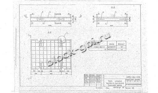 Плита ПДС 20.15-17 Плита ПДС 20.15-17
