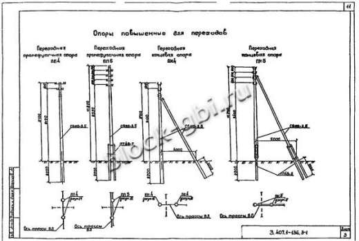 Переходная промежуточная опора ПП5 Переходная промежуточная опора ПП5