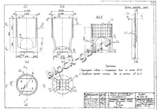 Колодец футерованный ВС-10-1-фут Колодец футерованный ВС-10-1-фут