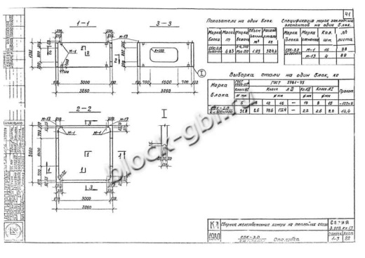 Средний блок камеры тепловой СБК 3.0 2-800х1600 Средний блок камеры тепловой СБК 3.0 2-800х1600