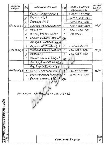 Свая С 280.40-Св.ВП Свая С 280.40-Св.ВП