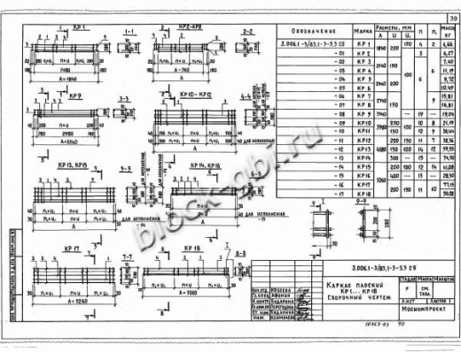 Балка коллекторов Б 24-9
