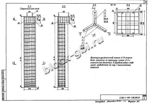 Фундамент ФТС-4,5-8,0 Фундамент ФТС-4,5-8,0