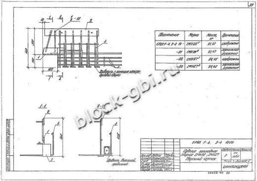 Ригель 1РОР 6.56-а Ригель 1РОР 6.56-а