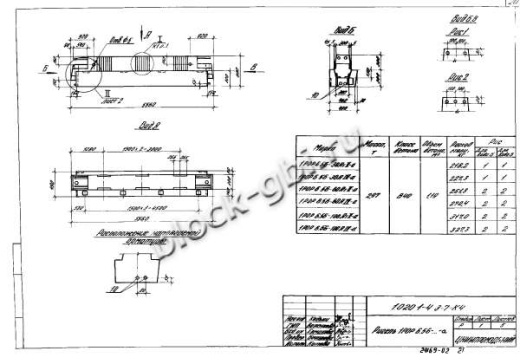 Ригель 1РОР 6.56-а Ригель 1РОР 6.56-а