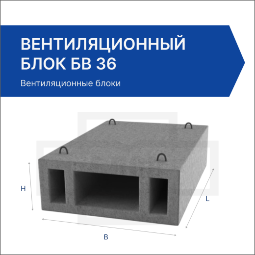 Вентиляционный блок БВ 36