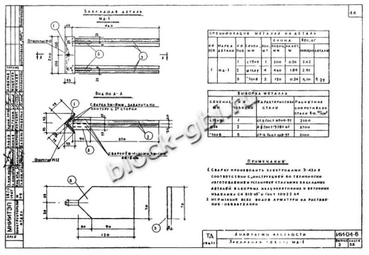 Диафрагма жесткости ВЦ-28-37