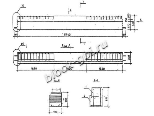 Ригель Р 6.2.53-7 С