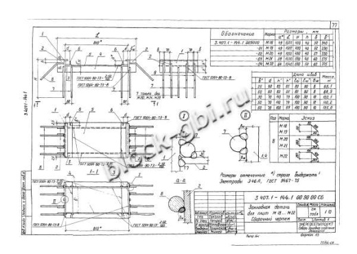 Фундамент Ф2.7х4.5-А5