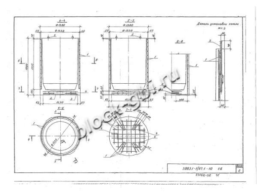 Рабочая камера колодца РКВГ12