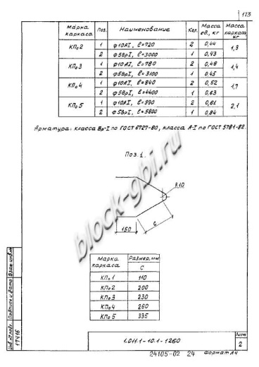 Свая С 150.40-12.1у Свая С 150.40-12.1у