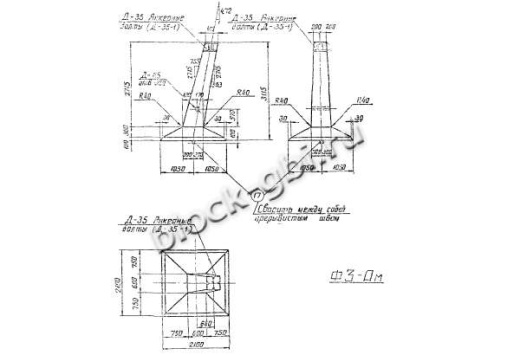 Фундамент Ф3-Ам