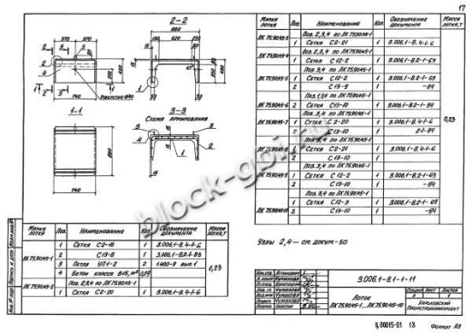 Лоток ЛК 75.90.45-8
