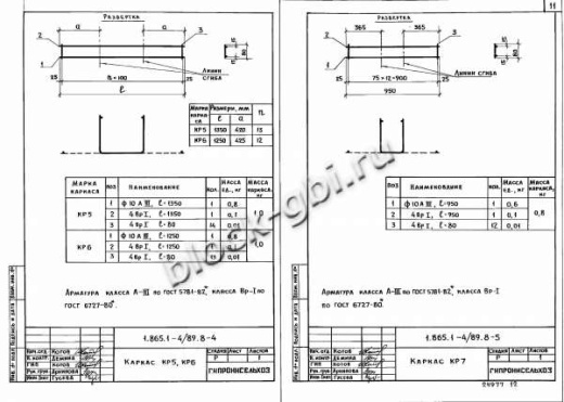 Плита 1ПДС6-1