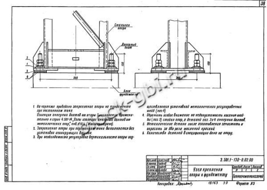 Фундамент ФТС-4,5-8,0 Фундамент ФТС-4,5-8,0