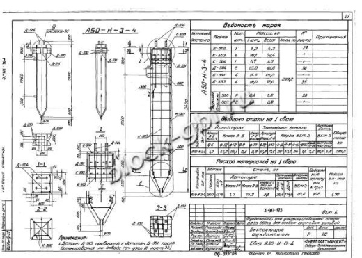 Фундамент АФ2