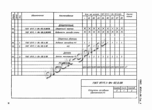Лестничная ступень ЛС 12.17-Б-1